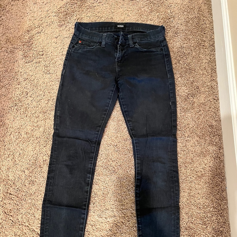 Hudson jeans size 25 skinny dark